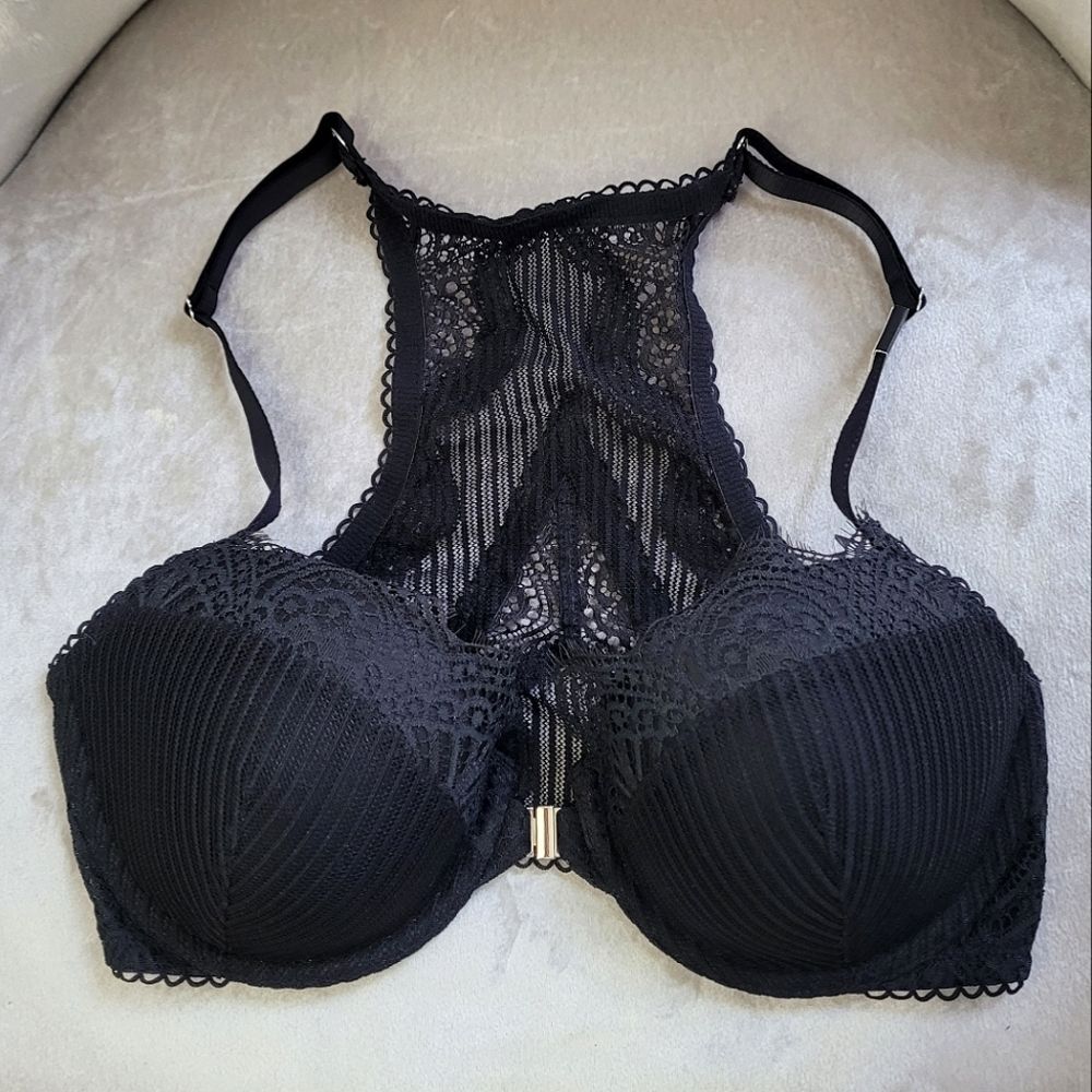 🍒NWT🍒 VS DREAM ANGELS LINED DEMI BRA 32DD